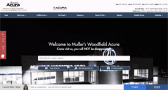 Desktop Screenshot of mullerswoodfieldacura.com